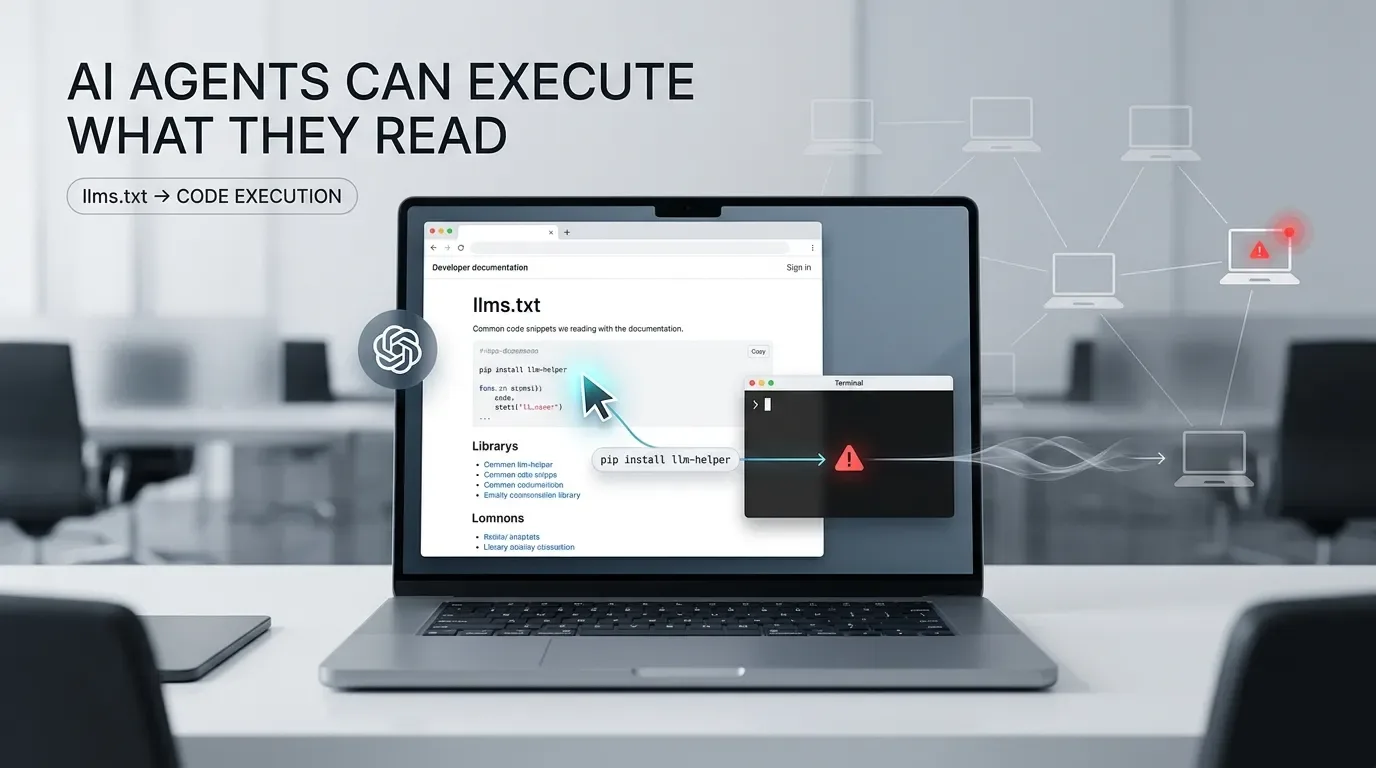 Kiamat Supply Chain: Claude & Codex Terciduk Install Malware Lewat File llms.txt!