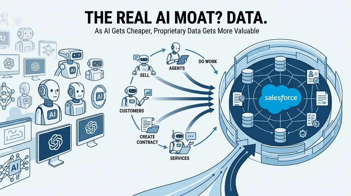Kiamat SaaS Cuma Mitos! Salesforce Buktikan Data Lebih Berharga dari Model AI
